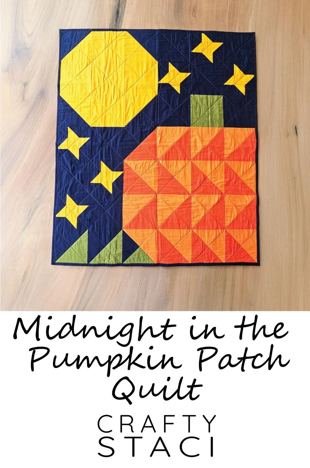 【m_quiltnail】 Colorful Corners (Printed Edition) - Easy Quilt Pattern